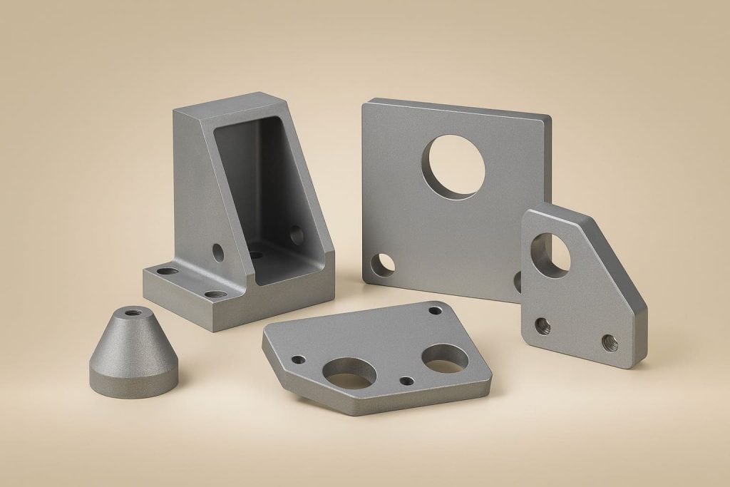 aluminum silicon carbide structural components