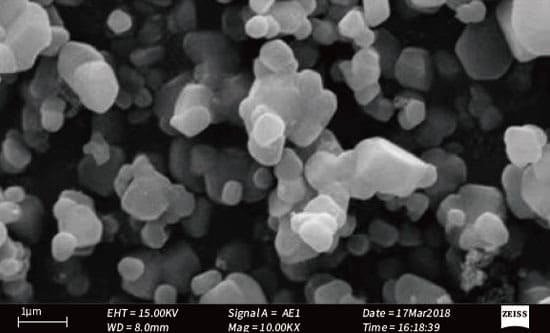 aluminum nitride powder sem