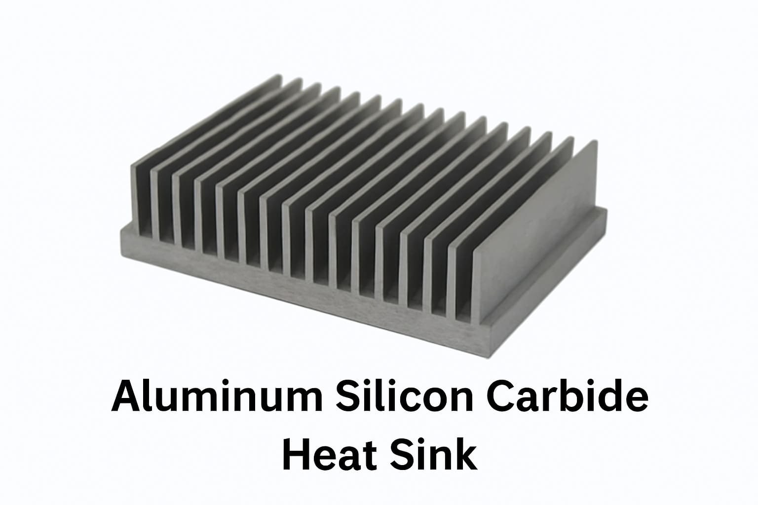 aluminum silicon carbide heat sink2