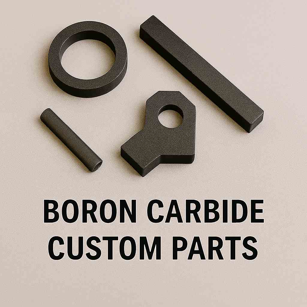 boron carbide custom parts