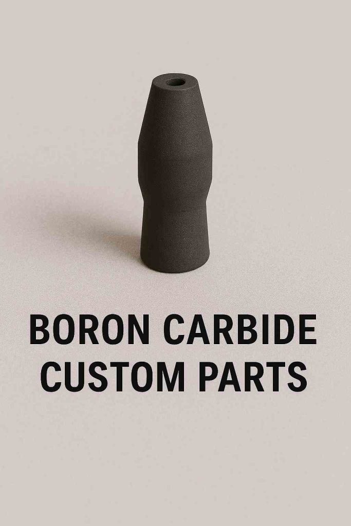 boron carbide nozzle