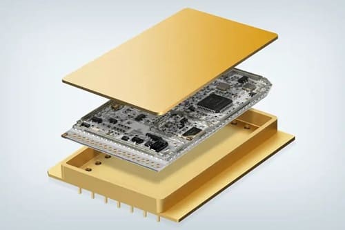 ceramic substrate for electronic packaging