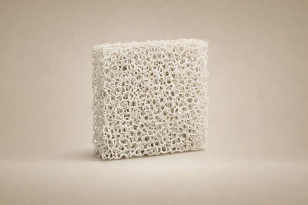 Magnesium Oxide Foam Filter magnesium oxide foam filter