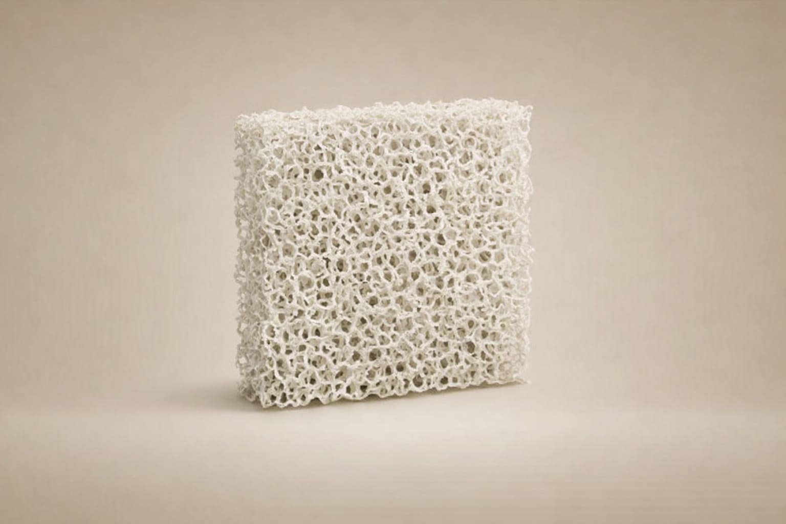 magnesium oxide foam filter