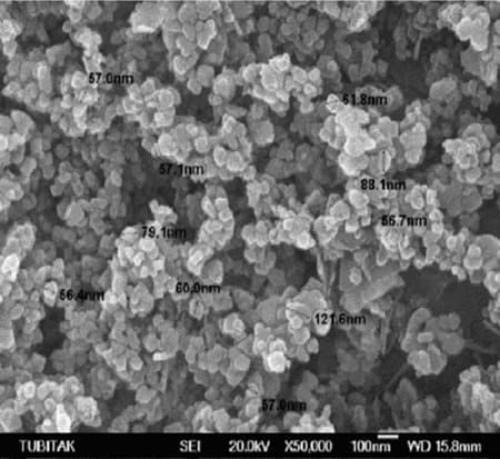 magnesium oxide powder sem