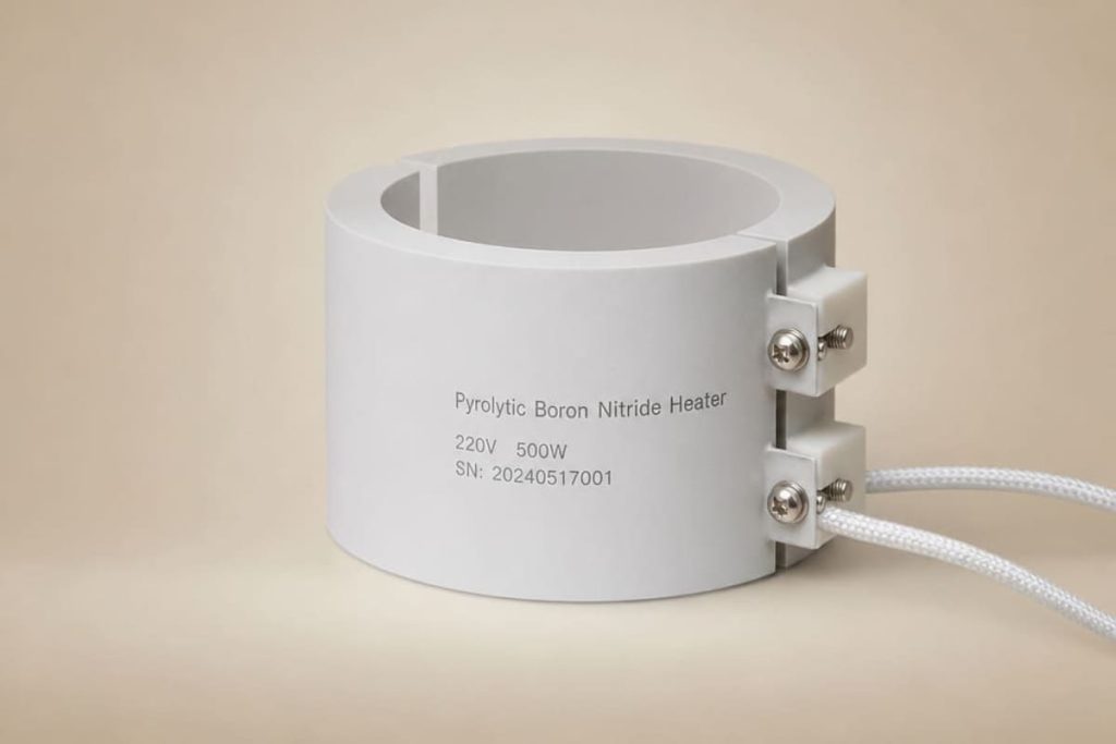 pyrolytic boron nitride heater