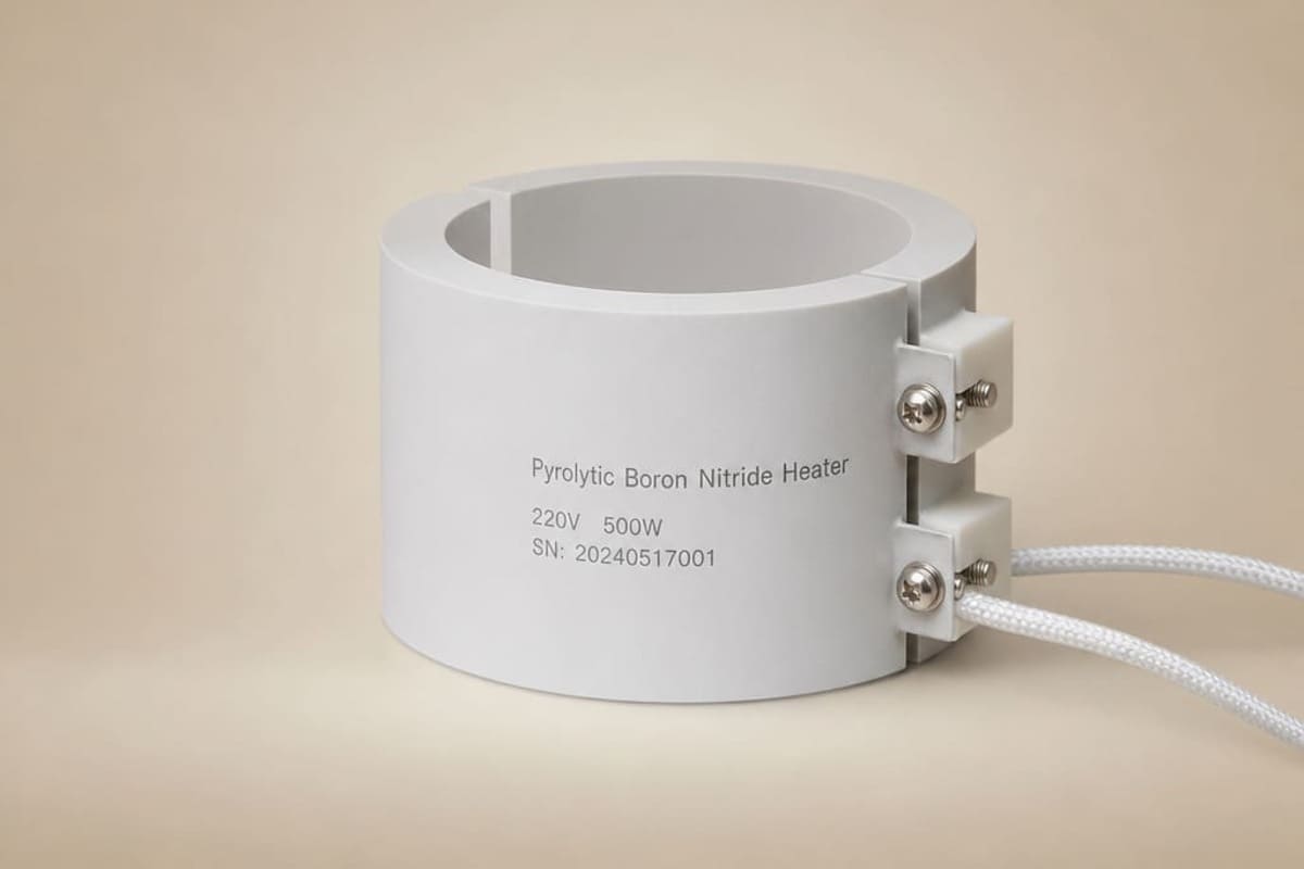pyrolytic boron nitride heater