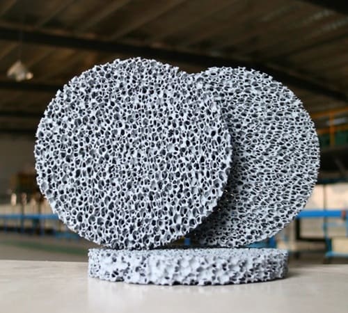 silicon carbide foam filter