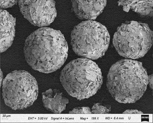boron nitride spherical powder sem hm