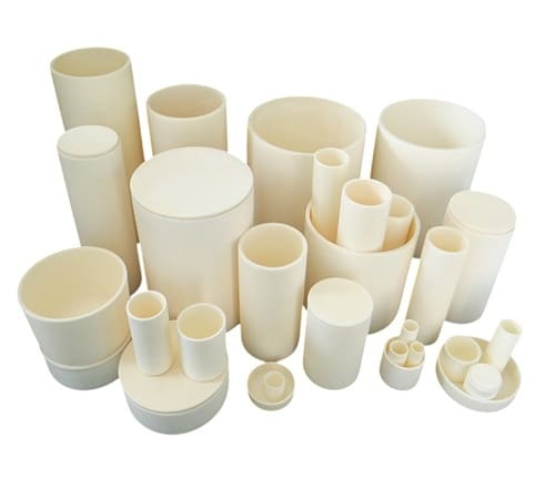 alumina crucible cylinder shape hm 1